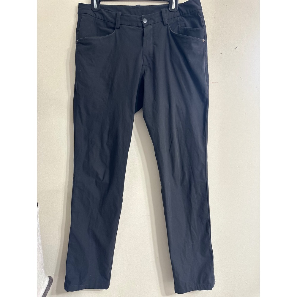 Lululemon ABC Pant Slim Black Stretch Commuter Casual Mens Size Unknown‎